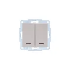                  Vesna Выкл. 2-ой с подсв. цв. крем
               