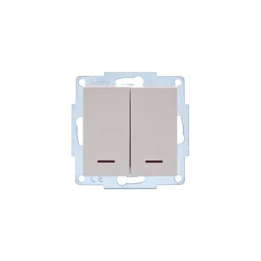 Vesna Выкл. 2-ой с подсв. цв. крем