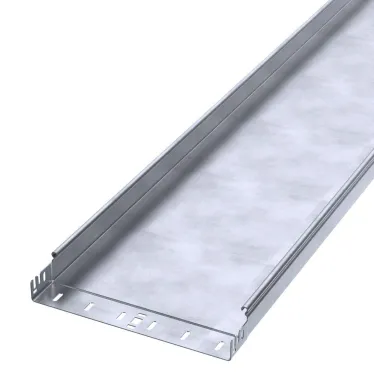 Лоток неперфорированный Профи INOX (AISI 316) 300х50x6000 (2,0 мм) (12 м/уп)