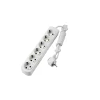 LETITIA Удлинитель с/з 6 входа 2 метра