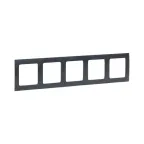                  Стокгольм Рамка 5-местная черная EKF PROxima
               