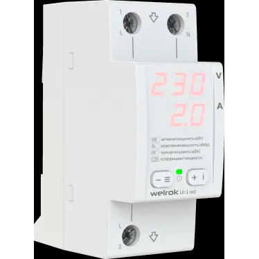 Вольтамперметр Welrok UI-1 red