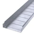 Лоток неперфорированный Профи INOX (AISI 316) 300х80x6000 (1,0 мм) (12 м/уп)