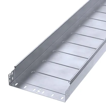 Лоток неперфорированный Профи INOX (AISI 316) 300х80x6000 (1,0 мм) (12 м/уп)