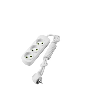 LETITIA Удлинитель б/з 3 входа 2 метра
