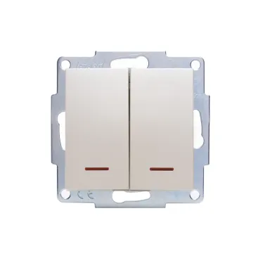 Vesna Выкл. 2-ой с подсв жемч бел перл