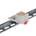                  Блок распределительный с верт. адаптером на рейки шириной 15/35мм, зажим push-in, 1 ввод 6 кв.мм, 6 точек подключения 2,5 кв.мм, серый
               