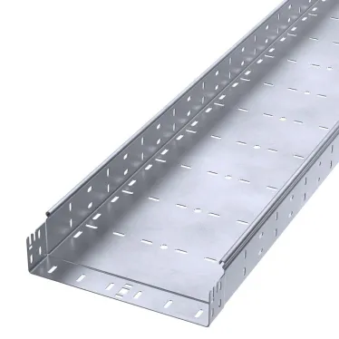 Лоток перфорированный Профи INOX (AISI 316) 300х80x3000 (1,5 мм) (6 м/уп)