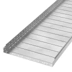 Лоток перфорированный Профи INOX (AISI 304) 600х80x3000 (1,0 мм) (6 м/уп)