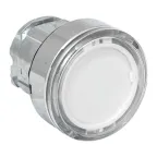                  Исполнительный механизм кнопки XB4 белый плоский возвратный без фиксации, с подсветкой IP65 EKF
               