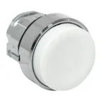                  Исполнительный механизм кнопки XB4 белый выпирающая возвратный без фиксации, без подсветки IP65
               