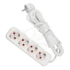 Удлинитель 4х5м с заземлением