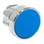                  Исполнительный механизм кнопки XB4 синий плоский возвратный без фиксации, без подсветки IP65 EKF
               