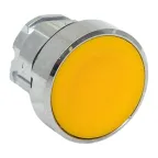                  Исполнительный механизм кнопки XB4 желтый плоский возвратный без фиксации, без подсветки IP65 EKF
               