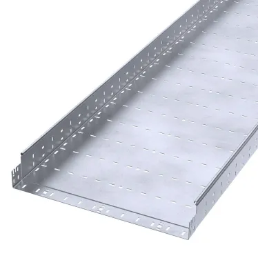 Лоток перфорированный Профи INOX (AISI 316) 600х100x3000 (1,5 мм) (6 м/уп)