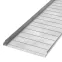 Лоток неперфорированный Профи INOX (AISI 304) 600х50x3000 (1,0 мм) (6 м/уп)
