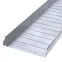 Лоток неперфорированный Профи INOX (AISI 316) 600х100x6000 (1,0 мм) (12 м/уп)