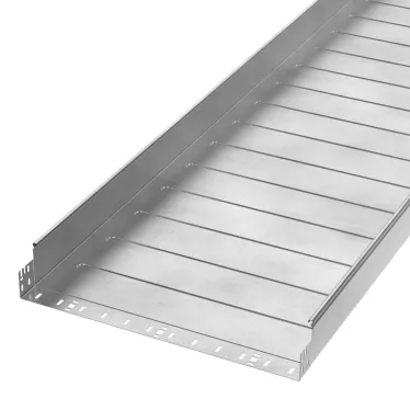 Лоток неперфорированный Профи INOX (AISI 304) 600х100x6000 (1,2 мм) (12 м/уп)