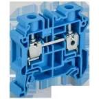 ARMAFIX Колодка клеммная CY10BU винтовая 10мм2 проходная синяя Ex IEK