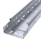 Лоток перфорированный Профи INOX (AISI 316) 100х50x6000 (1,0 мм) (12 м/уп)