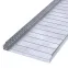 Лоток перфорированный Профи INOX (AISI 316) 600х80x3000 (1,0 мм) (6 м/уп)