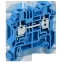ARMAFIX Колодка клеммная CY6BU винтовая 6мм2 проходная синяя Ex IEK