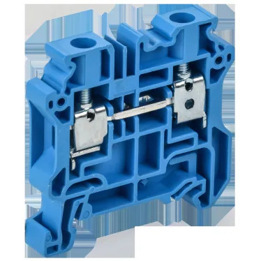 ARMAFIX Колодка клеммная CY6BU винтовая 6мм2 проходная синяя Ex IEK