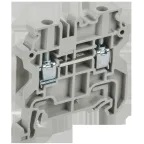                  ARMAFIX Колодка клеммная CY4 винтовая 4мм2 проходная серая Ex IEK
               