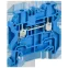 ARMAFIX Колодка клеммная CY2.5BU винтовая 2,5мм2 проходная синяя Ex IEK