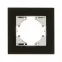 Рамка 1-местная Ugra стекло, чёрный
