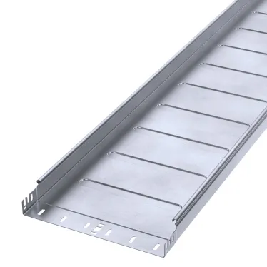 Лоток неперфорированный Профи INOX (AISI 316) 300х50x3000 (1,0 мм) (6 м/уп)