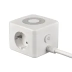 Удлинитель серии Standard c с заземлением шнур 1,5м 2 гнезда 3 USB 16А Белый ТМ Uniel S-GCD2-1,5SBU WHITE