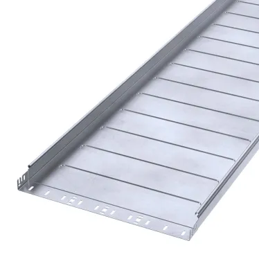 Лоток неперфорированный Профи INOX (AISI 316) 500х50x6000 (1,2 мм) (12 м/уп)