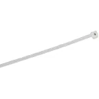 Хомут P6.6 самозатухающий белый 2,5х100мм IEK