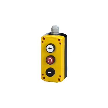 Пост управления ПКУ-22-21V1B-65У1, 1 зелёный цилиндр "I" (НО) , лампа зелёная 24В AC/DC, IP65 (ЭТ)