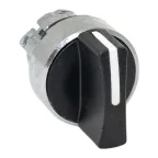                  Исполнительный механизм переключателя ХB4 на 2 положения возвратный без фиксации, без подсветки с короткой ручкойой IP65
               