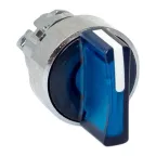                  Исполнительный механизм переключателя ХB4 синий на 2 положения с фиксацией, с подсветкой с короткой ручкойой IP65
               