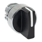                  Исполнительный механизм переключателя ХB4 на 3 положения с фиксацией, без подсветки с короткой ручкой IP65 EKF
               