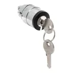                  Исполнительный механизм переключателя ХB4 на 3 положения с замком, возвратный без фиксации IP65 EKF
               