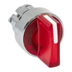                  Исполнительный механизм переключателя ХB4 красный на 2 положения с фиксацией, с подсветкой с короткой ручкой IP65 EKF
               