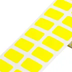                  Этикетка в рулоне для ТТ печати, 16,5х5мм, из полиэстера, желтый глянцевый, 2шт./ряд, 5тыс.шт./упак.
               