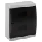 Корпус пластиковый навесной ЩРН-П-18 IP41 прозрачная крышка белый COMFORT