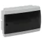 Корпус пластиковый встраиваемый ЩРВ-П-12 IP40 прозрачная крышка белый COMFORT