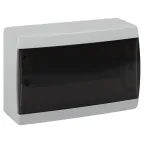 Корпус пластиковый навесной ЩРН-П-12 IP41 прозрачная крышка белый COMFORT