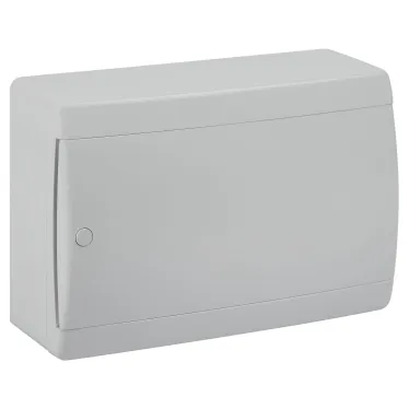 Корпус пластиковый навесной ЩРН-П-12 IP41 белый COMFORT