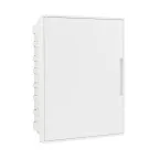                  Щиток 24 мод встраиваемый FRAME, белый, с белой дверцей, с 4 шинами PEN (2шт на 8 отв. и 2шт на 6 отв.)
               