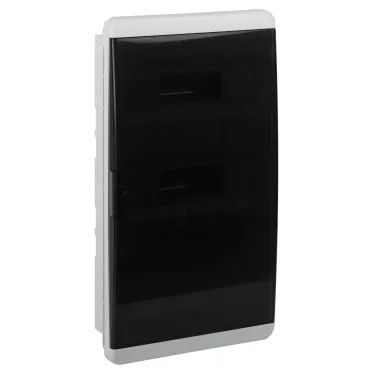 Корпус пластиковый встраиваемый ЩРВ-П-36 IP40 прозрачная крышка белый COMFORT