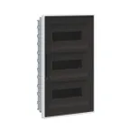                  Щиток 36 мод встраиваемый для полых стен FRAME, белый, с тонированной дверцей, с 4 шинами PEN (2шт на 8 отв. и 2шт на 10 отв.)
               