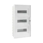                  Щиток 36 мод встраиваемый FRAME, белый, с прозрачной дверцей, с 4 шинами PEN (2шт на 8 отв. и 2шт на 10 отв.)
               