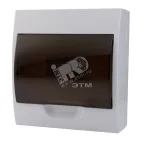                  Щит распределительный навесной ЩРН-П-6 пластиковый с прозрачной крышкой
               